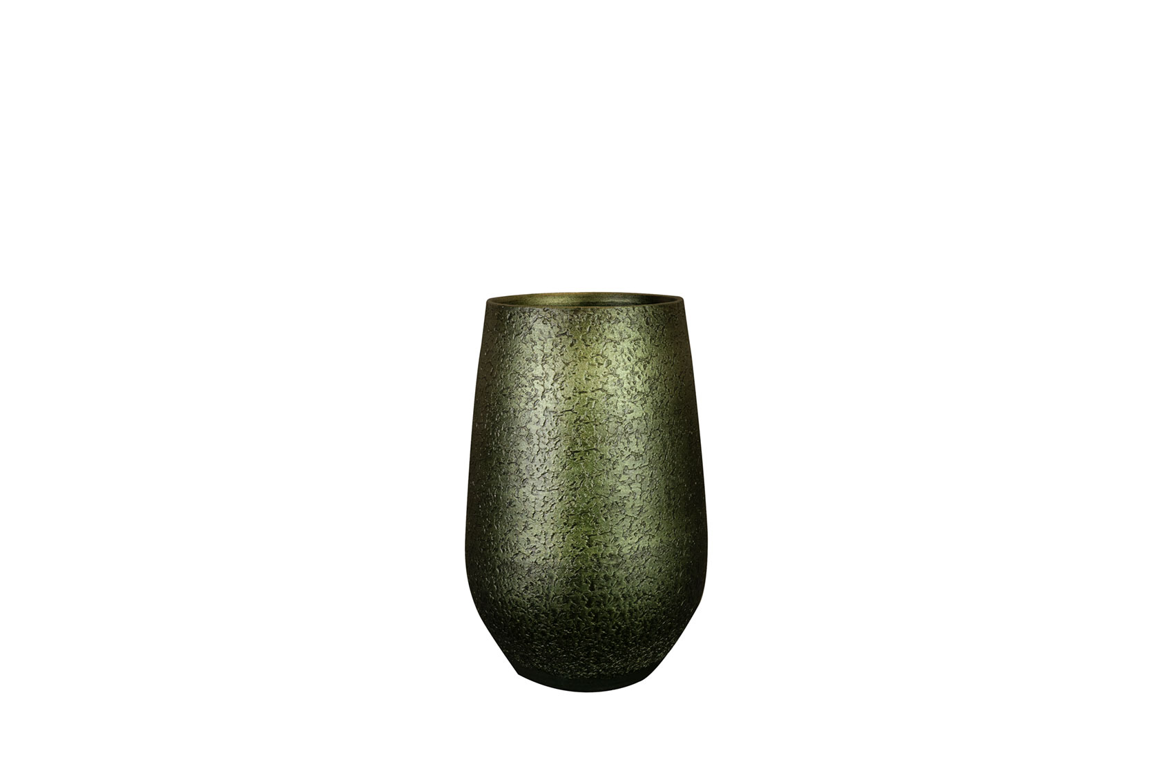 Pot élevé Noor velvet green D23 H36