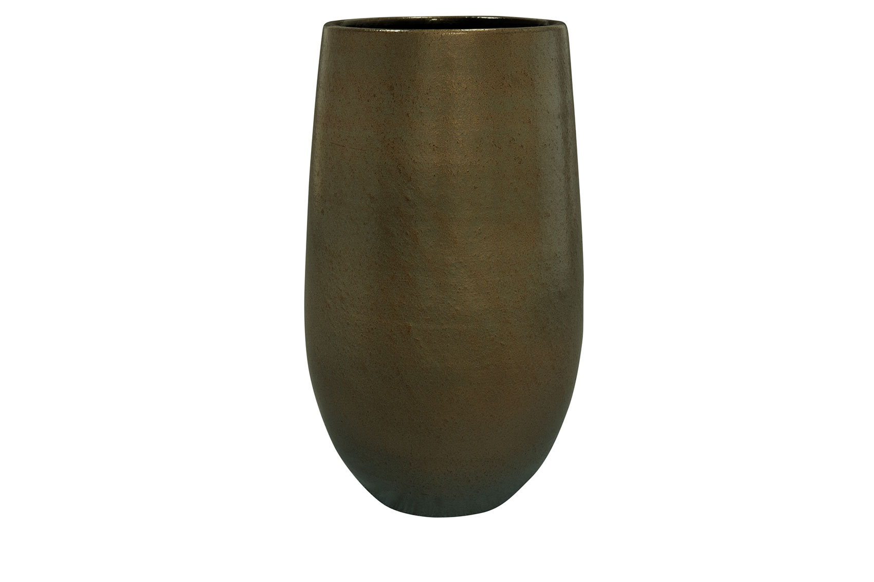 Pot élevé Esra shiny green D18 H30