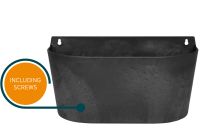 Wallhanger Claire noir D38x17 H20