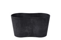 Pot Claire noir D20x10 H11