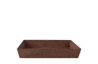 Plat Ella rouille D23 H4
