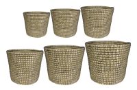 Pot jeu de 6 Jula noir D40 H35