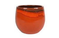 Pot Charlotte orange D30 H26