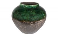 Cruche Lindy green black D45 H38