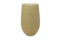 Pot élevé Ryan shiny sand D18 H30