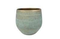 Pot Ryan shiny blue D26 H26