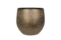 Pot Ryan shiny gold D36 H32