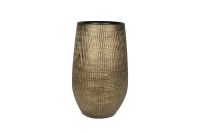 Pot élevé Ryan shiny gold D18 H30