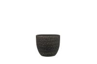Pot Rinca shiny black D15 H13