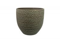 Pot Rinca shiny green D29 H26