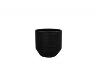 Pot Norell noir D21 H20