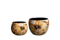 Pot jeu de 2 Cotton creme D9 H7