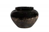 Cruche Lindy noir D28 H20