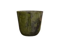 Pot Palermo marble green D27 H25