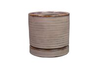 Pot+plat Lana deep purple D17 H17