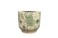 Pot Emilia vert D14 H13