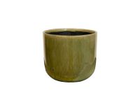 Pot Nine olive vert D17 H15