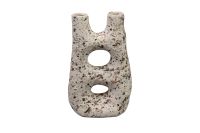 Vase Tisha terrazo D18x10 H28