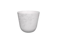 Pot Palermo marble cloud D17 H15