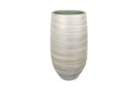 Pot élevé Joyce shiny olive D27 H50