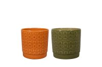 Pallet pot Sas 144pc couleur D80x60 H95 assortiment de 2
