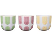 Pot Joya couleur D18 H17 assortiment de 3