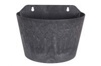 Wallhanger Claire noir D24x16 H18