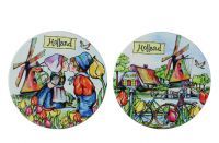 Sous-verre Kissing couple couleur D10 H1 assortiment de 2