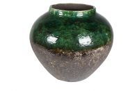 Cruche Lindy green black D45 H38