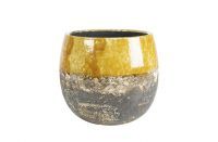 Pot Lindy ocre D19 H16