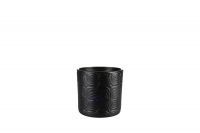 Pot Sil matt noir D13 H13
