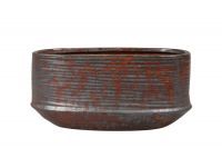 Pot ovale Noud copper D29x15 H13