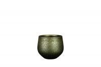 Pot Noor velvet green D23 H20