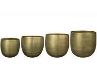 Pot jeu de 4 Rowen new green D42 H41
