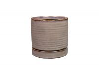 Pot+plat Lana deep purple D13 H13