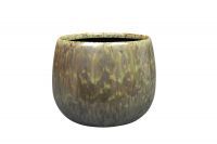 Pot Odile vert D21 H17